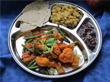 vegetarisk indisk mat läckert långkok