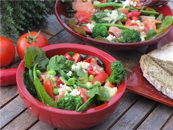 bonusmat snabbt nstan vegetariskt sallad