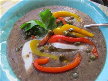 mixad linssoppa ekologisk vegetariskt recept